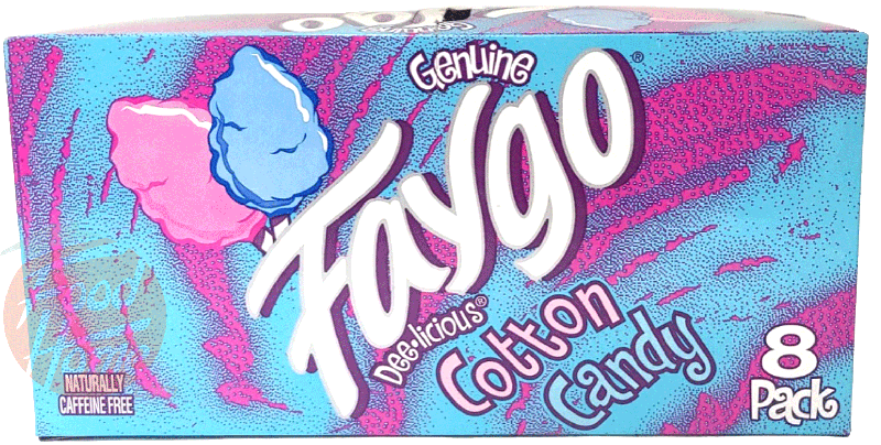 Faygo Cotton Candy Candle 8oz