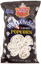 Better Made white cheddar flavored popped popcorn - 2.75-ounce