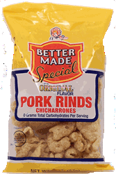 Better Made original pork rinds chicharrones - 2.5-ounce