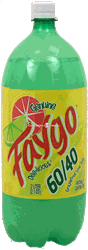 60/40 Grapefruit Lime soda 2-liter plastic bottle