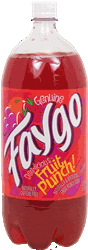 Faygo Fruit Punch 2-liter plastic bottle