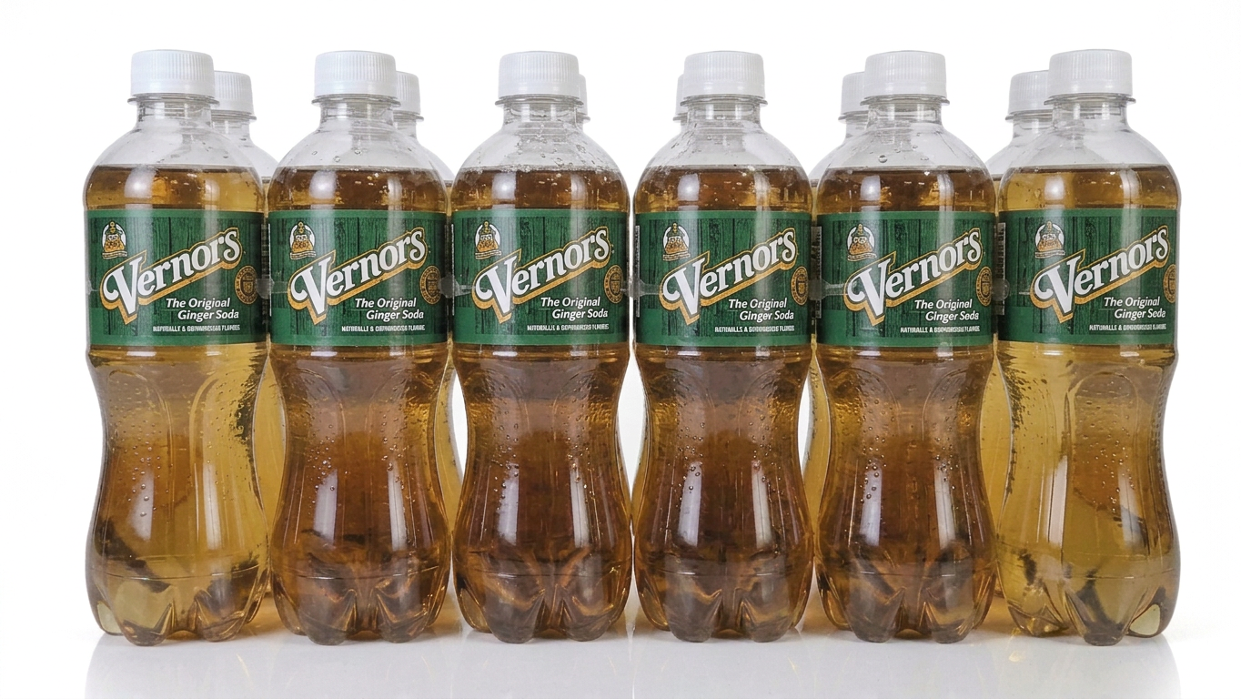Vernors Ginger Soda (ale) 2 x 6-packs 1/2-liter plastic bottles (12 total bottles)
