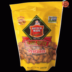 Better Made peanut butter filled pretzels