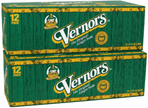 Vernors Ginger Soda (Ale) 2 x 12-packs of 12-ounce cans