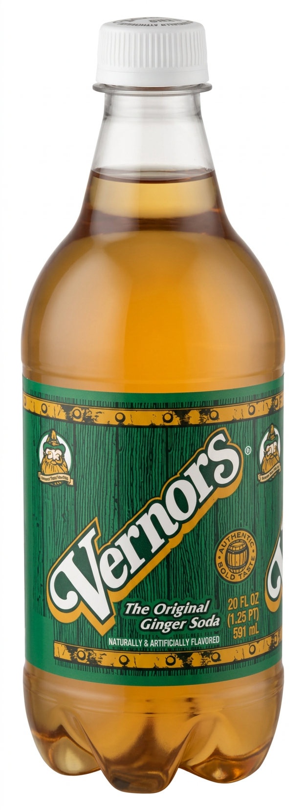 Vernors Ginger Soda (ale) 20-ounce plastic bottles (case of 24) - Image 5
