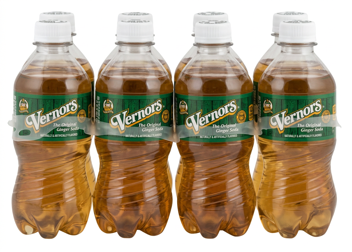 Vernors Ginger Soda (Ale) 8-pack of 3 x 12-ounce plastic bottles - Image 2