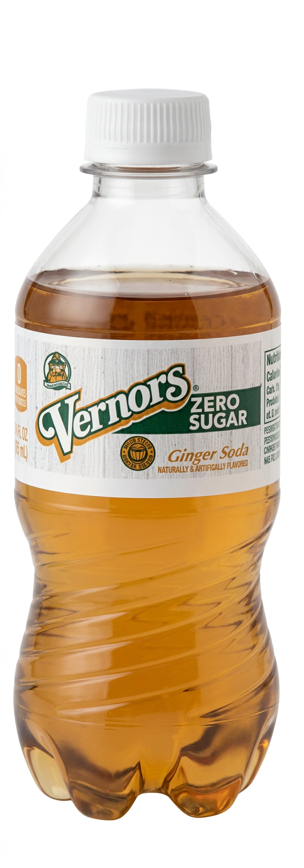 Zero Sugar Vernors Ginger Soda (Ale) 8-pack of 3 x 12-ounce plastic bottles - Image 3