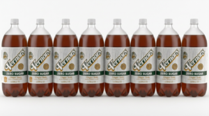 Zero Sugar Vernors Ginger Soda (ale) 2-liter plastic bottles (case of 8)