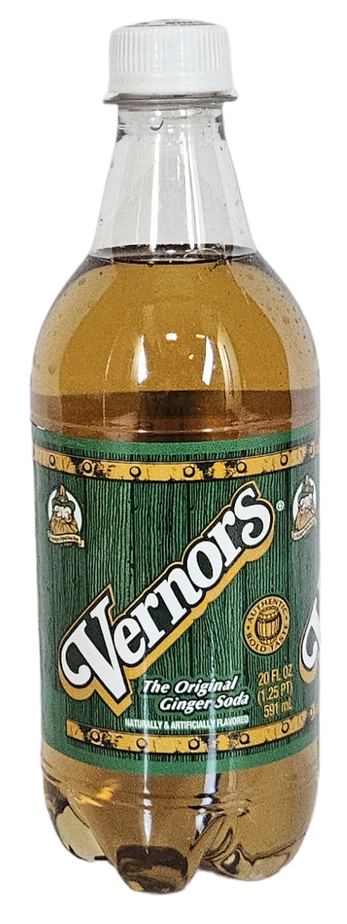 Vernors Ginger Soda (ale) 20-ounce plastic bottles (case of 24) - Image 3