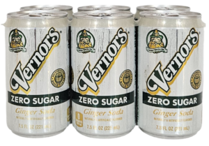 Zero Sugar Vernors 6-pack of 7.5 fluid ounce cans